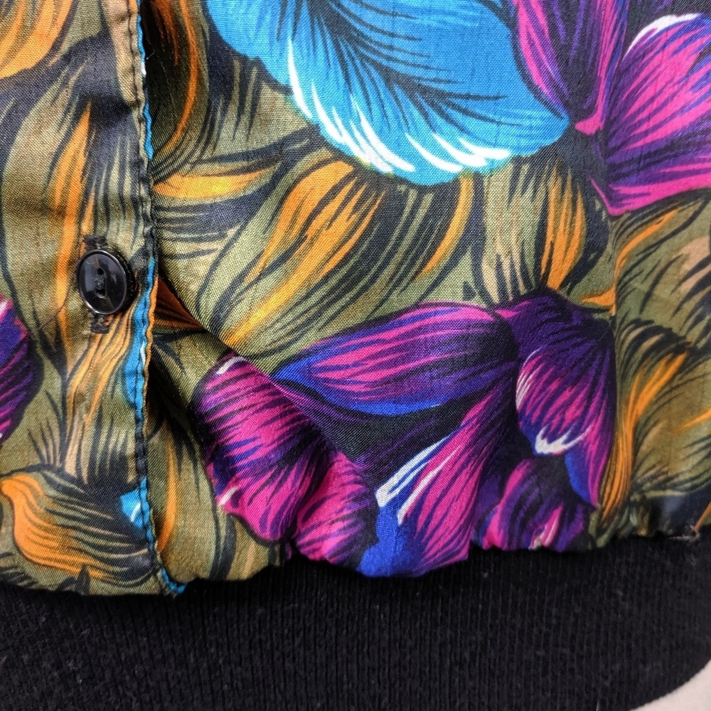 Vintage Floral Cropped Top - Picture 4 of 6